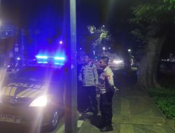 Polsek Sawah Besar Gelar Patroli Cipkon Antisipasi Kejahatan Jalanan
