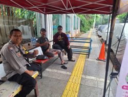 Bhabinkamtibmas Pegangsaan Sambang dan Patroli Dialogis Bersama Pokdar dan Forkabi