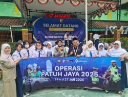 Sat Lantas Jakpus Sosialisasikan Operasi Patuh Jaya 2025 di Sekolah-sekolah Jakarta Pusat