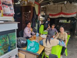 Wujudkan Lingkungan Aman, Polisi Sambangi LMK dan Warga RW 07 Karet Tengsin