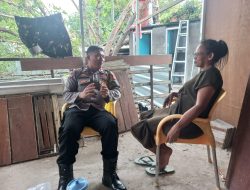 Polisi Sambangi Warga RW 07 Tanah Abang Sebagai Cooling System Sampaikan Imbauan Kamtibmas