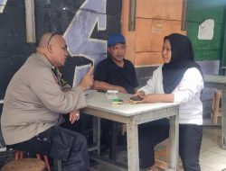 Bhabinkamtibmas Ajak Warga RW 10 Kampung Bali Untuk Jaga Lingkungan