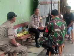 Bersama 3 Pilar, Polisi Sapa Pelaku UMKM di Kebon Kosong Jakarta Pusat