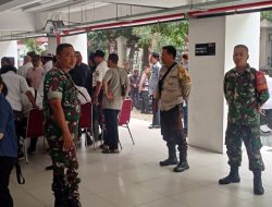 Wujudkan Pasar Modern, Bhabinkamtibmas Kawal Sosialisasi Desain Revitalisasi Pasar Serdang
