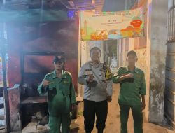 Bhabinkamtibmas Ajak Petugas Kamling RW 07 Lakukan Patroli Tiap Jam dan Cegah Nongkrong Malam