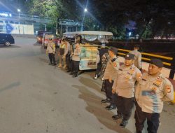 Perkuat Perbatasan Tenggulun, Patroli 3 Pilar Menteng Antisipasi Tawuran dan Curanmor