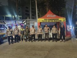 Perkuat Keamanan, 3 Pilar Menteng Sisir Perbatasan Kalipasir Cegah Tawuran Malam Hari