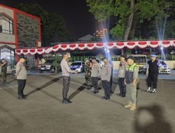 Sinergi Malam Hari, Polsek Menteng Gelar Apel Patroli 3 Pilar Cegah Kejahatan Jalanan