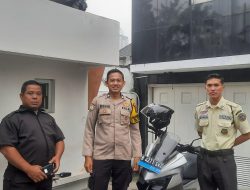 Bhabinkamtibmas Kebon Melati Patroli Dialogis Dan Sambangi Security Kantor Maka Motors