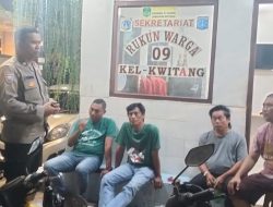 Tokoh Masyarakat Kwitang Apresiasi Bhabinkamtibmas yang Sambangi Satkamling