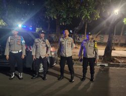 Patroli Strong Point Polsek Kemayoran Ciptakan Situasi Kondusif di Pagi Hari