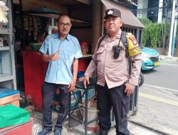 Bhabinkamtibmas Gondangdia Gencar Sambang Warga, Tegaskan Waspada Curanmor dan Jambret”