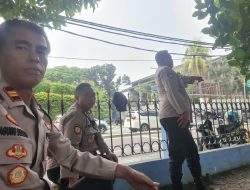 Polsek Menteng Amankan Kunjungan Dubes Argentina di SDN Gondangdia 01