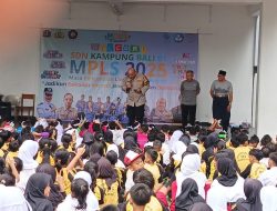 Bhabinkamtibmas Kampung Bali Berikan Penyuluhan Siswa Baru Dalam Rangka MPLS