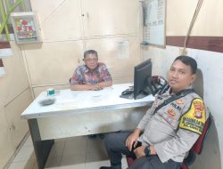 Staf SPBU Apresiasi Pesan Kamtibmas Bhabinkamtibmas di Gunung Sahari Utara