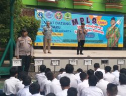 Polisi Edukasi Siswa SMPN 28 Jakarta Pusat Bahaya Narkoba dan Judi Online
