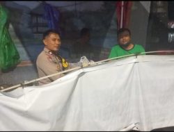 Bhabinkamtibmas Cikini dan Warga Patroli Bareng, Perkuat Keamanan Perbatasan Kalipasir