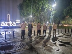 Patroli Gabungan Dalam Oprasi Cipta Kondisi Tiga Pilar Sawah Besar” Cegah Gangguan Kamtibmas