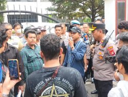 Pengamanan Dan Eduksi Polri Dalam Unjuk Rasa GMKI Di Kemenag, Desak Penuntasan Kasus Intoleransi