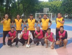 Polri dan Warga Menyatu, Polsek Menteng Gelar Olahraga Bersama di Taman Menteng