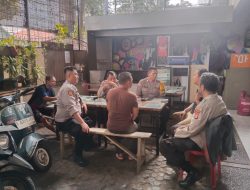 Unit Samapta Polsek Senen Laksanakan Patroli dan Sambang Objek Vital, Antisipasi Gangguan Kamtibmas