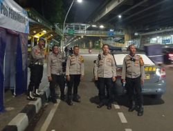 Cegah Tawuran dan Balap Liar, Polsek Cempaka Putih Gelar Patroli Malam di Jalan Ahmad Yani
