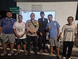 Sinergi Malam Hari, Bhabinkamtibmas dan Warga RW 07 Pegangsaan Perkuat Keamanan Lingkungan
