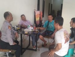 Kapolsubsektor Sambangi Warga Galur, Ingatkan Orang Tua Cegah Anak Terlibat Tawuran