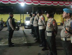 Apel Malam Polsek Johar Baru, Langkah Awal Cegah Gesekan dan Gangguan Kamtibmas
