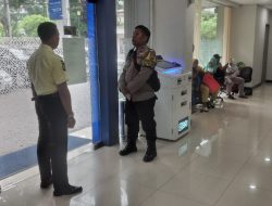 Bhabinkamtibmas Kunjungi KCU BRI Angkasa, Fokuskan Imbauan Keamanan dan Kebakaran
