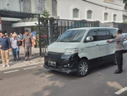 Polsek Kemayoran dan POMAL Kawal Ibadah Minggu di GKI Gunung Sahari IV