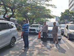 Pengamanan Ibadah Misa Minggu di GKI Samanhudi, Cegah Kemacetan