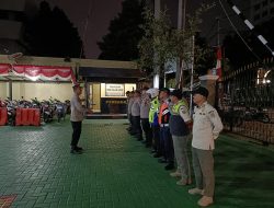 Kekuatan Penuh Tiga Pilar Sawah Besar, Di Lapangan Dalam Patroli Gabungan Malam Hari