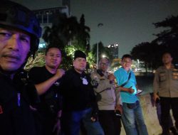 Patroli Gabungan Polsek Kemayoran dan Citra Bhayangkara Antisipasi Tawuran di Sekitar MGK