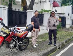 Patmor Menteng Sisir Pemukiman Siang Hari, Antisipasi Aksi Kriminal