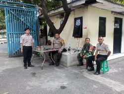 Bhabinkamtibmas dan Babinsa Sambangi Ruko Karang Anyar Permai, Sampaikan Pesan Kamtibmas