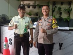 Cegah Gangguan Keamanan, Polisi Sambangi Pos Keamanan Apartemen Grand Palace