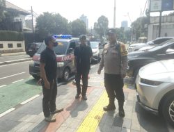 Waspada Jam Istirahat, Bhabinkamtibmas Gondangdia Imbau Karyawan Cegah Copet dan Jambret