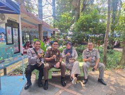 Gebyar RPTRA Semakin Keren, Bhabinkamtibmas  Hadir Jalin Sinergi Warga dan Pemerintah