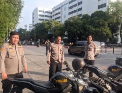 Polres Jakpus Gelar Patroli KRYD Antisipasi Jambret di Sawah Besar