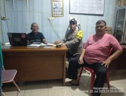 Kunjungi Balai Warga RW 06 Galur, Bhabinkamtibmas Ajak Ketua RW dan Warga Aktif Cegah Kejahatan