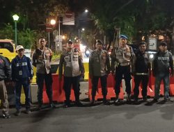 Cegah Gangguan Malam Hari, Patroli Cipkon Menteng Sisir Jalan Teuku Umar