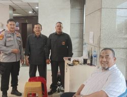 Polri Hadir dan Jalin Silaturahmi Dengan Security Pastikan Aman dan Kondusif