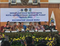 Dewan Kota Jakarta Pusat Serap Aspirasi Warga Johar Baru, Wakapolsek Hadiri Giat Dialog Interaktif Masyarakat