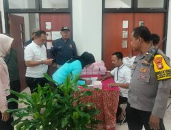 Bhabinkamtibmas Hadir Dan Berikan Sambutan Kamtibmas Dalam Rapat LMK Serap Aspirasi Warga