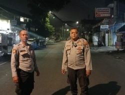Polsek Senen Intensifkan Patroli Dini Hari di Sentiong Ujung, Antisipasi Gangguan Kamtibmas
