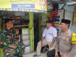 Bhabinkamtibmas dan Babinsa Galur Sambangi Ketua Koperasi, Bahas Antisipasi Gangguan Kamtibmas