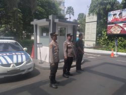 Polsek Menteng Amankan Akomodasi Timnas Filipina di Hotel Mercure Jelang Asian U-23 Mandiri Cup 2025
