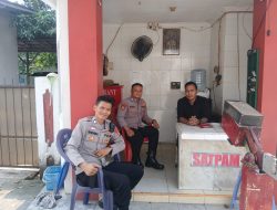 Patroli Dialogis, Polisi Ajak Warga Griya Agung Permai Waspada Curanmor