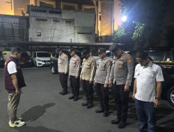 Patroli Polsek Metro Tanah Abang, Polisi Pastikan Situasi Aman dan Kondusif